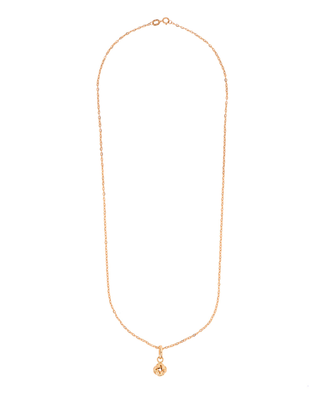 Solirah Signature Knot Necklace – 18K Gold